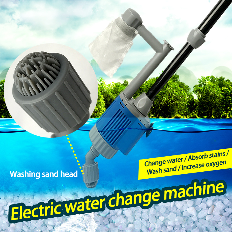 Electric Water Replenishment Suction Toilet Fish Pond Cleaning Tool - Image 2