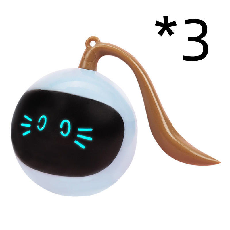 Pet Smart Interactive Colorful LED Rotating Ball - Image 10